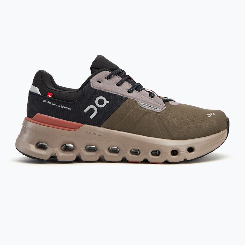 Dámska bežecká obuv On Cloudrunner 2 Waterproof olive/mahogany 2