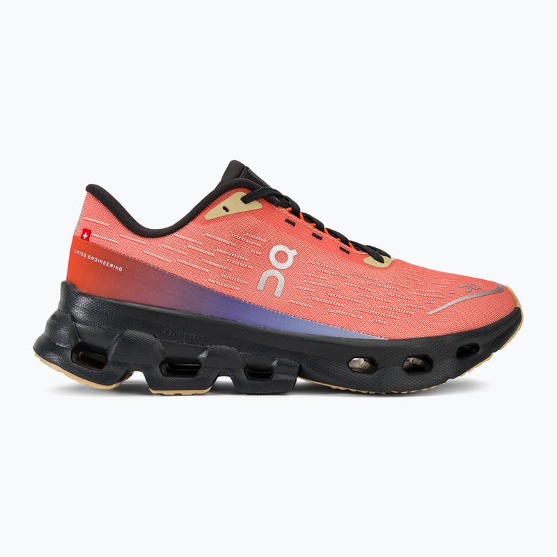 Dámska bežecká obuv On Cloudspark flame/black 2