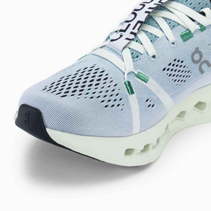 Dámska bežecká obuv On Cloudsurfer mineral/aloe 7