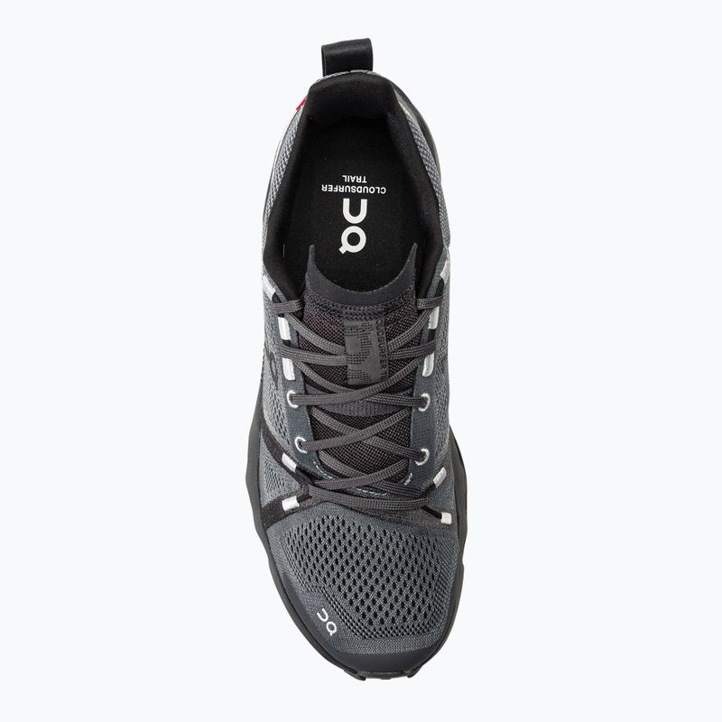 Pánska bežecká obuv On Cloudsurfer Trail running eclipse/black 5