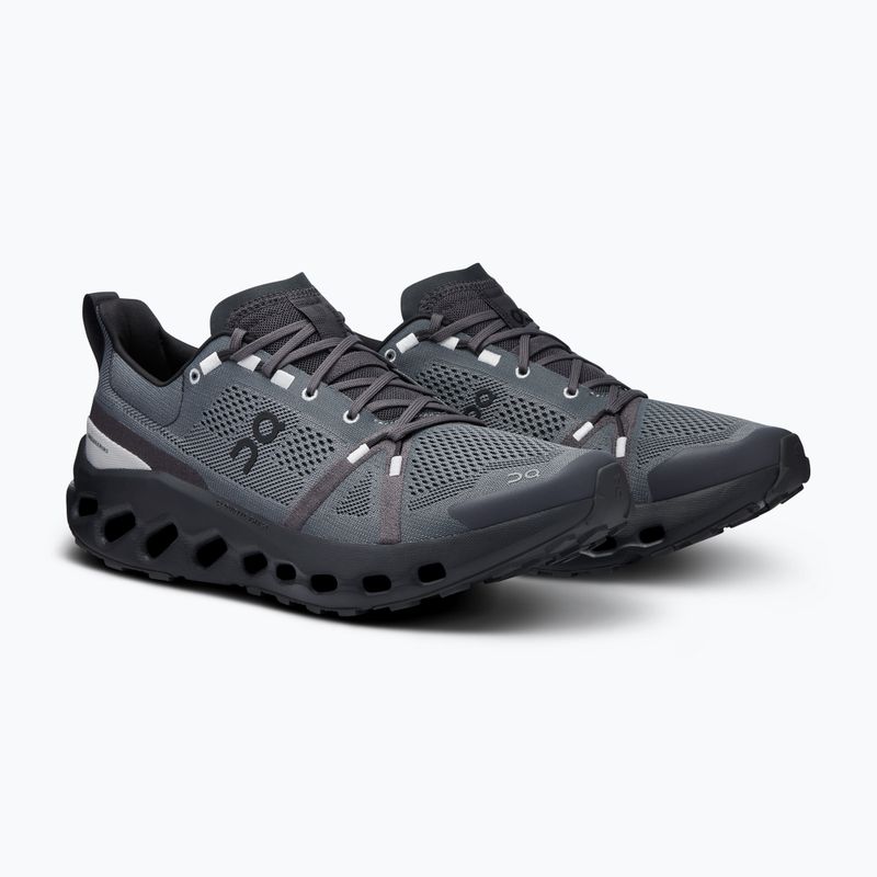 Pánska bežecká obuv On Cloudsurfer Trail running eclipse/black 8
