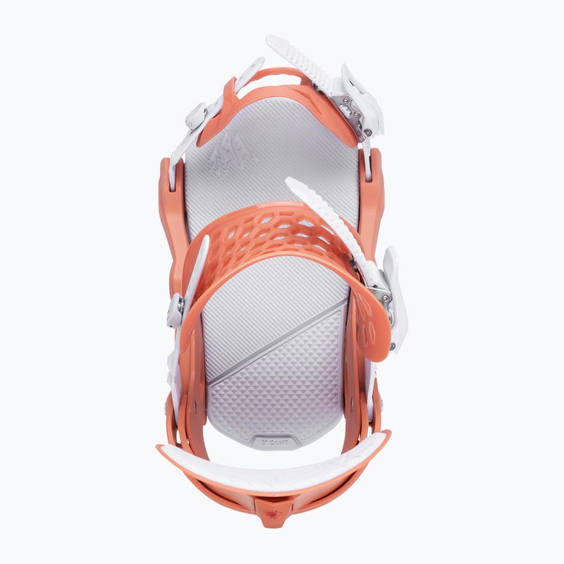 Dámske snowboardové viazanie Jones Equinox deep coral 5