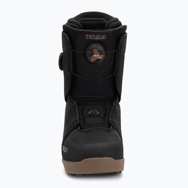 Pánske snowboardové topánky ThirtyTwo Lashed Double Boa ʼ25 black/gum 3