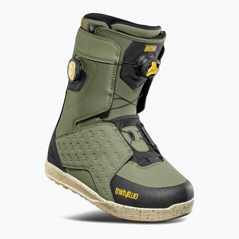 Pánske snowboardové topánky ThirtyTwo Lashed Double Boa Bradhsaw ʼ25 olive/black 6