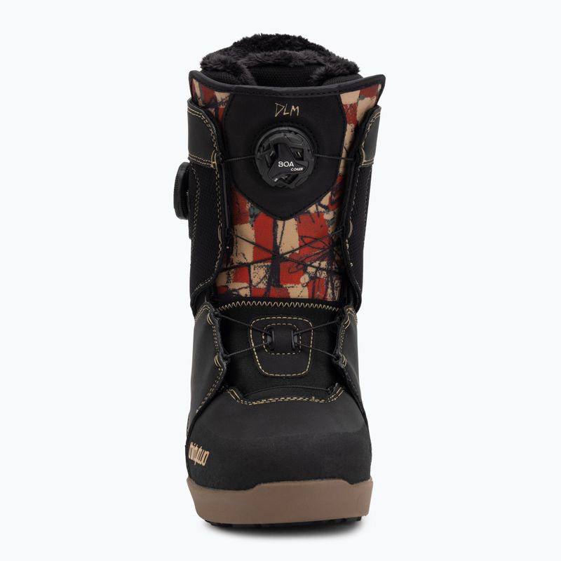 Dámske snowboardové topánky ThirtyTwo Lashed Double Boa Melancon WʼS ʼ25 black/gum 4