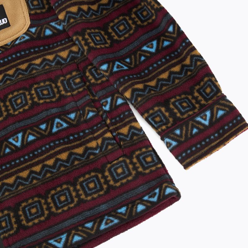 Pánska košeľa ThirtyTwo Rest Stop Zip Up maroon 4