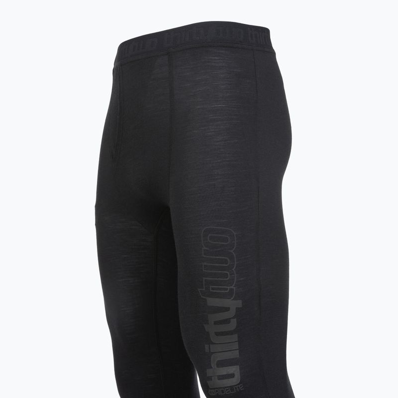Pánske termo nohavice ThirtyTwo Ridelite Merino black/black 4