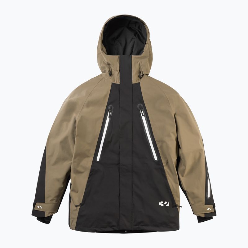 Pánska snowboardová bunda ThirtyTwo Deep Creek Parka tobacco 6