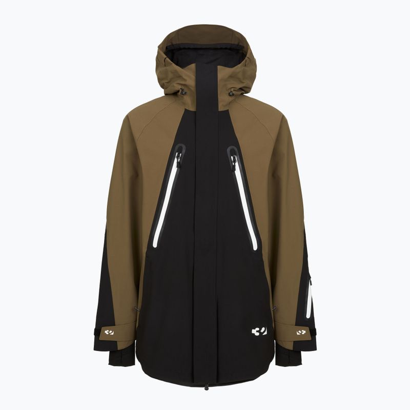 Pánska snowboardová bunda ThirtyTwo Deep Creek Parka tobacco