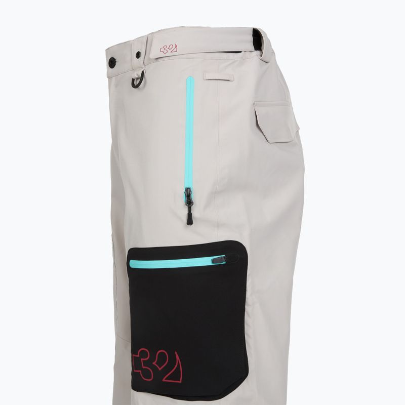 Pánske snowboardové nohavice ThirtyTwo TM Recycled cement 4