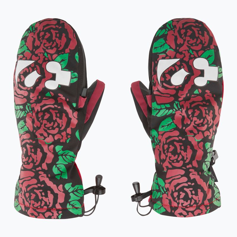 Dámske snowboardové rukavice ThirtyTwo Corp Mitt red/black