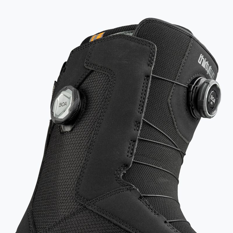 Pánske snowboardové topánky ThirtyTwo STW Double Boa black/black 5