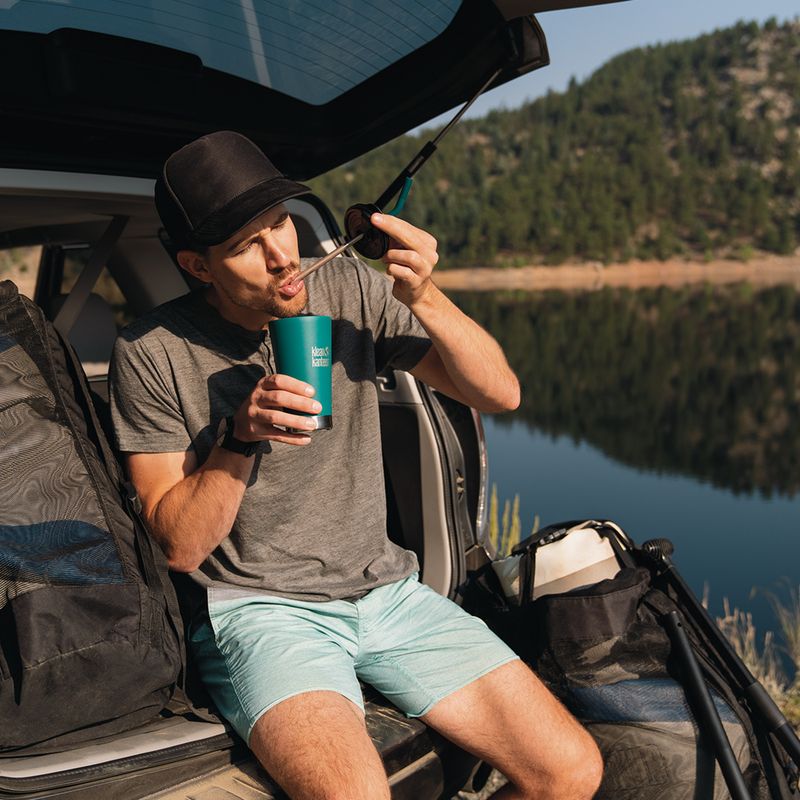 Vákuovo izolovaný termohrnček Klean Kanteen Tumbler smaragdový záliv 4