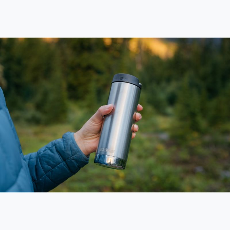 Termohrnček Klean Kanteen TKWide Cafe Cap 473 ml z brúseného nerezu 2