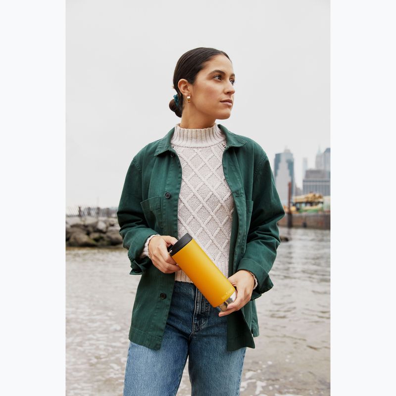 Klean Kanteen TKWide Cafe Cap 473 ml termohrnček marigold 3