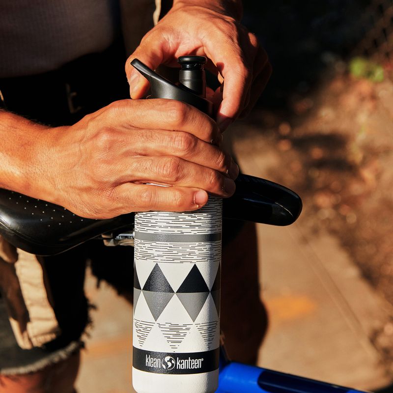 Cestovná fľaša Klean Kanteen Classic Narrow pepper ridge 12