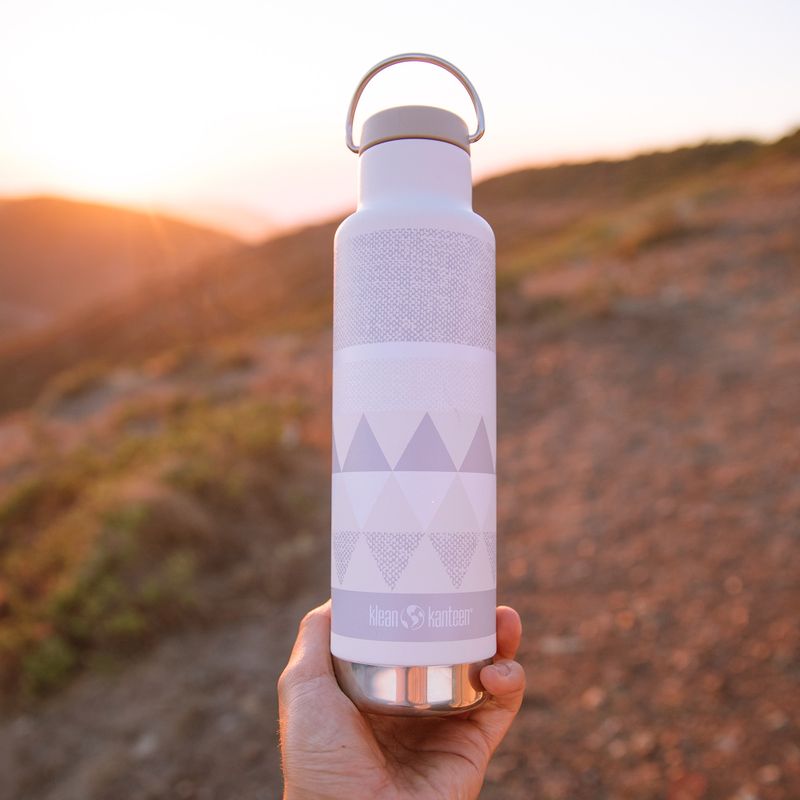 Cestovná fľaša Klean Kanteen Classic VI salt flats 8