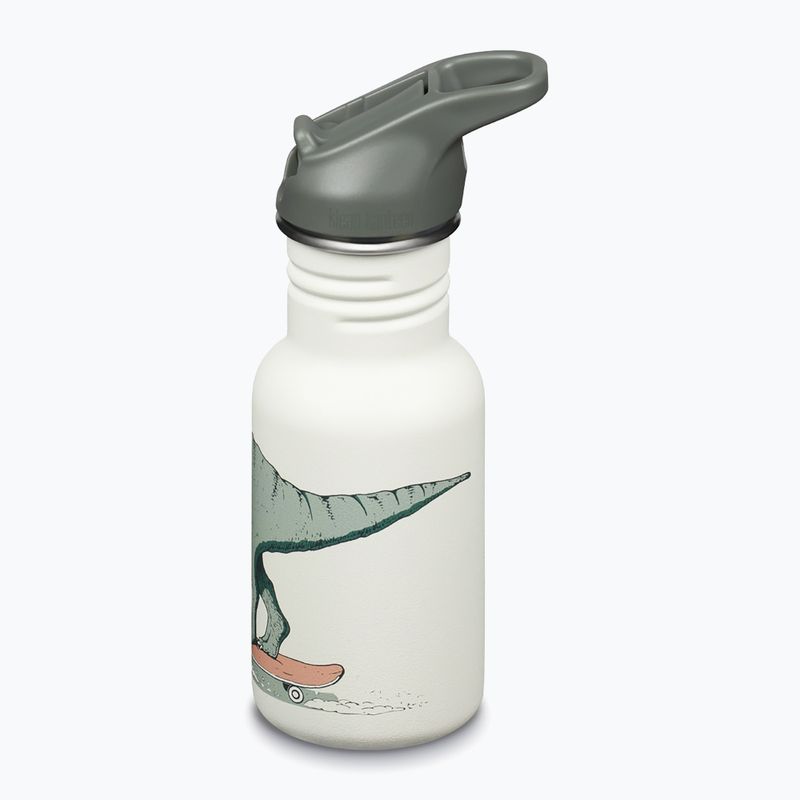 Klean Kanteen Flip Seal Sport Cap Straw 355 ml detská cestovná fľaša dino skate 2