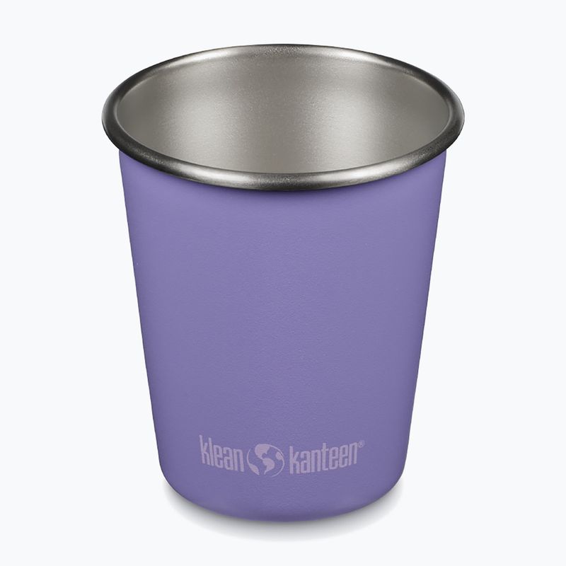 Hrnček KLEAN KANTEEN Steel Straw Lid 296 ml paisley purple 2