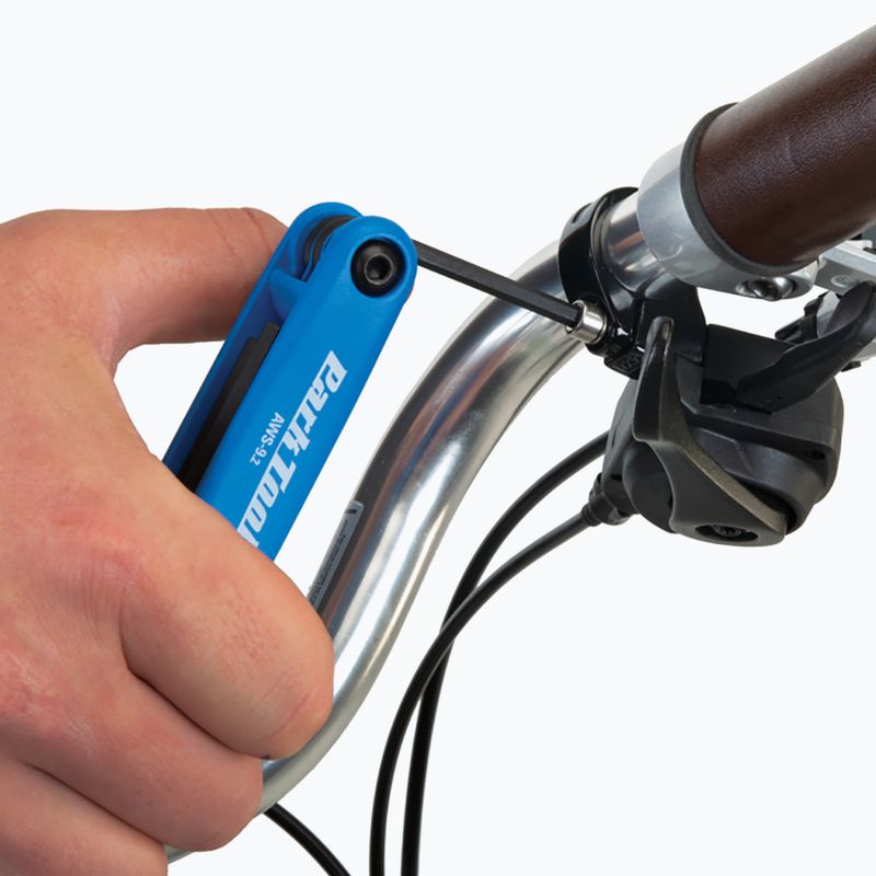 imbusový/šroubový kľúč. Park Tool AWS-9.2 čierna/modrá 4