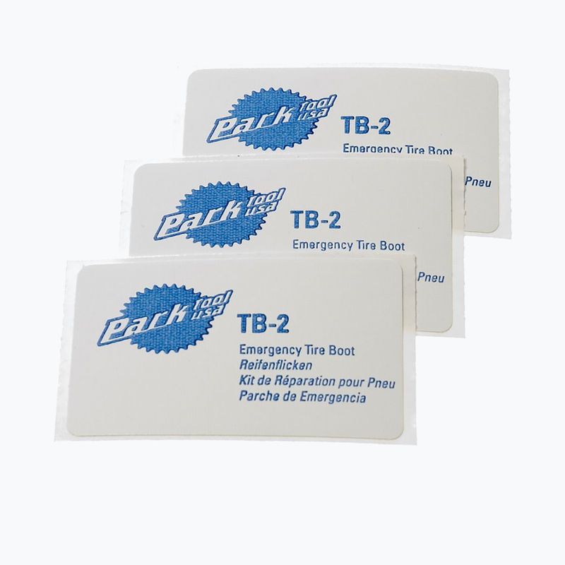 Samolepiace záplaty na pneumatiky Park Tool TB-2 3 ks biele
