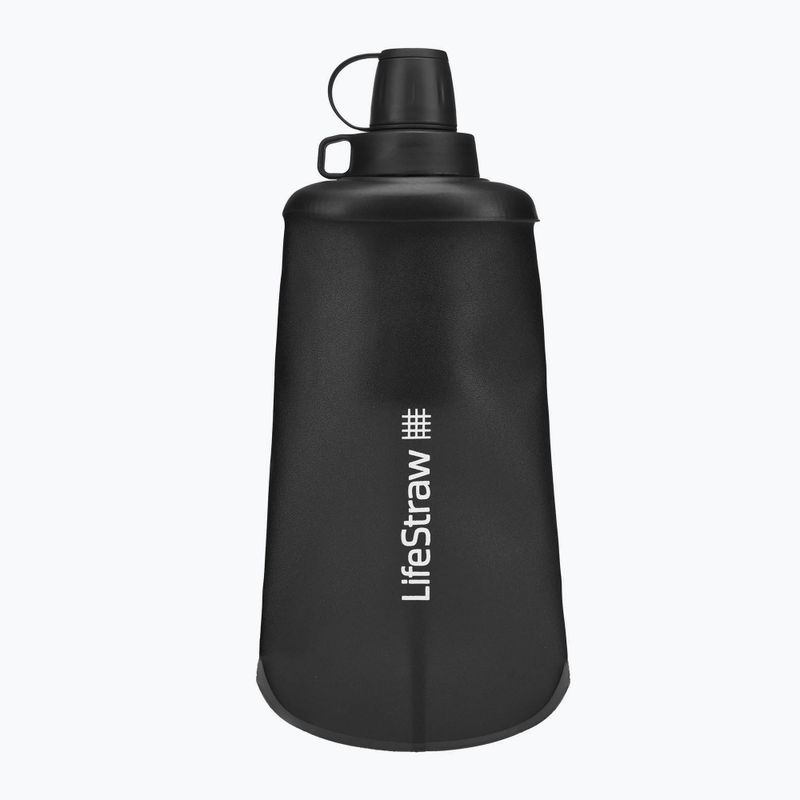 Lifestraw Peak Squeeze 650ml cestovná fľaša čierna LSPSFMLGRWW