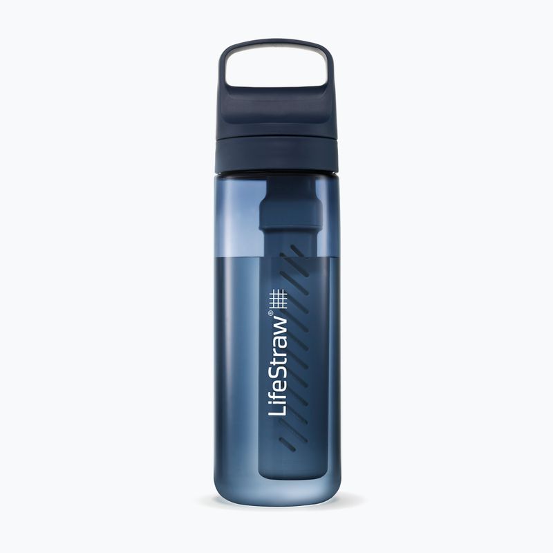 Cestovná fľaša s filtrom Lifestraw Go 2.0 650ml islandská modrá aegean sea