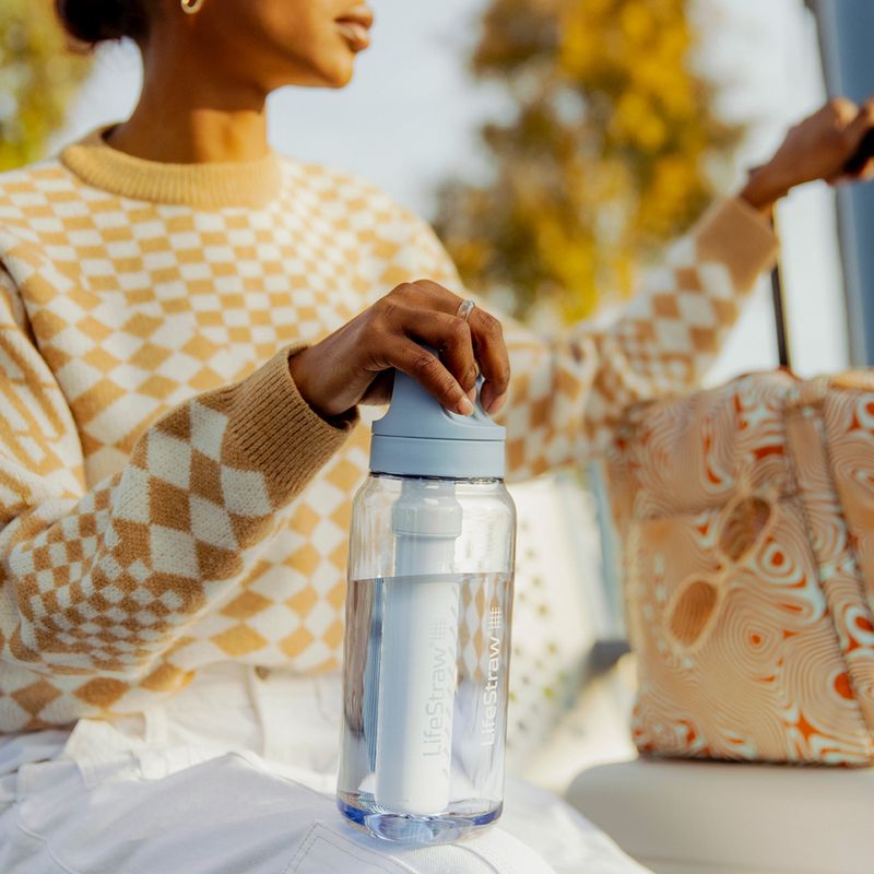 Lifestraw Go 2.0 cestovná fľaša s filtrom 1 l islandská modrá 6