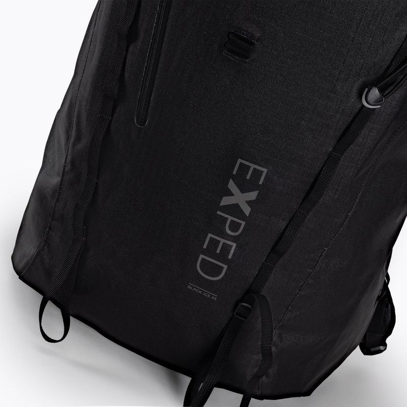 Exped Black Ice lezecký batoh 45 l black EXP-45 7