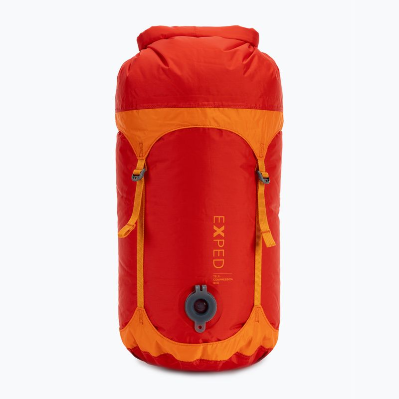 Exped Vodotesný vak Telecompression 13L červený EXP-BAG