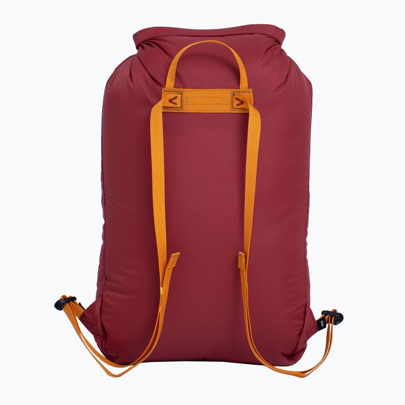 Exped Splash 15 l bordový vodotesný batoh 2