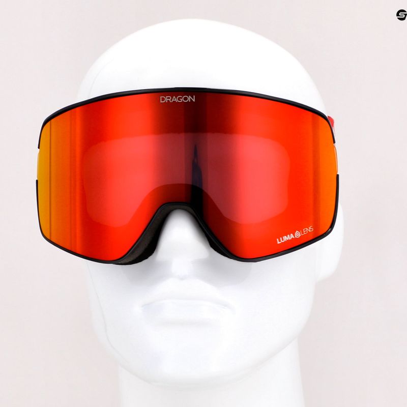 Lyžiarske okuliare Dragon NFX2 black/red 40458-023 7