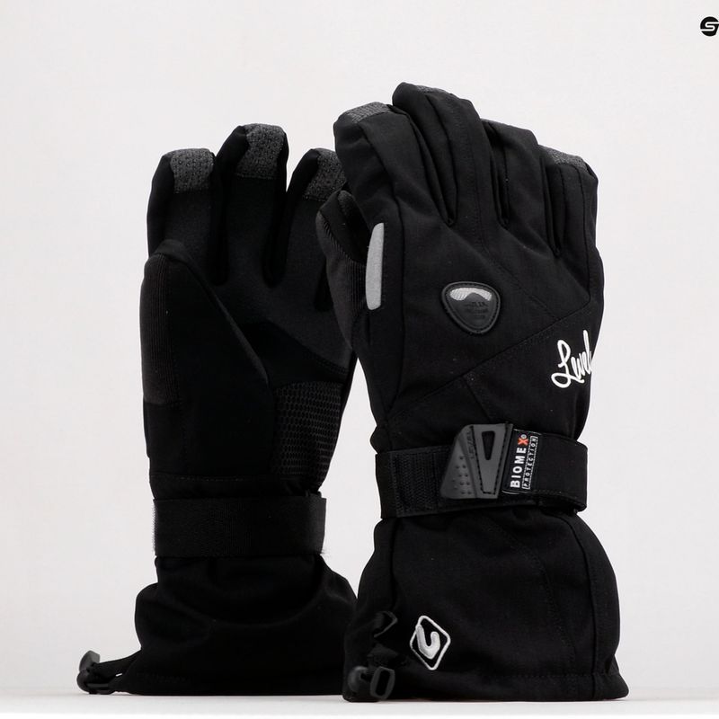 Dámske snowboardové rukavice Level Butterfly black 1041 6