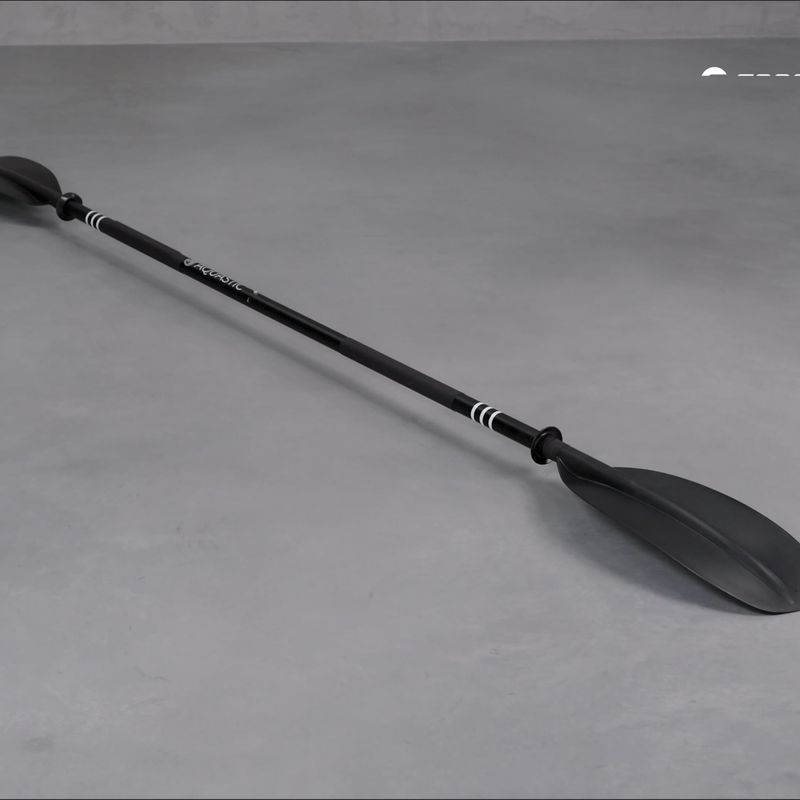 Dvojdielne kajakárske pádlo AQUASTIC 220 cm čierne AQS-KPD001 12
