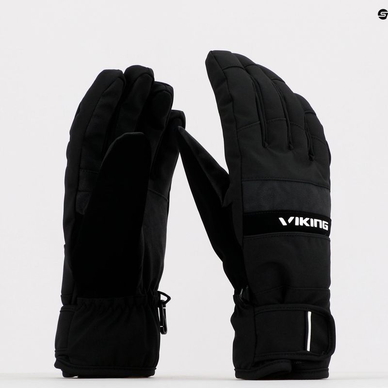 Pánske lyžiarske rukavice Viking Masumi black 110231464 09 9