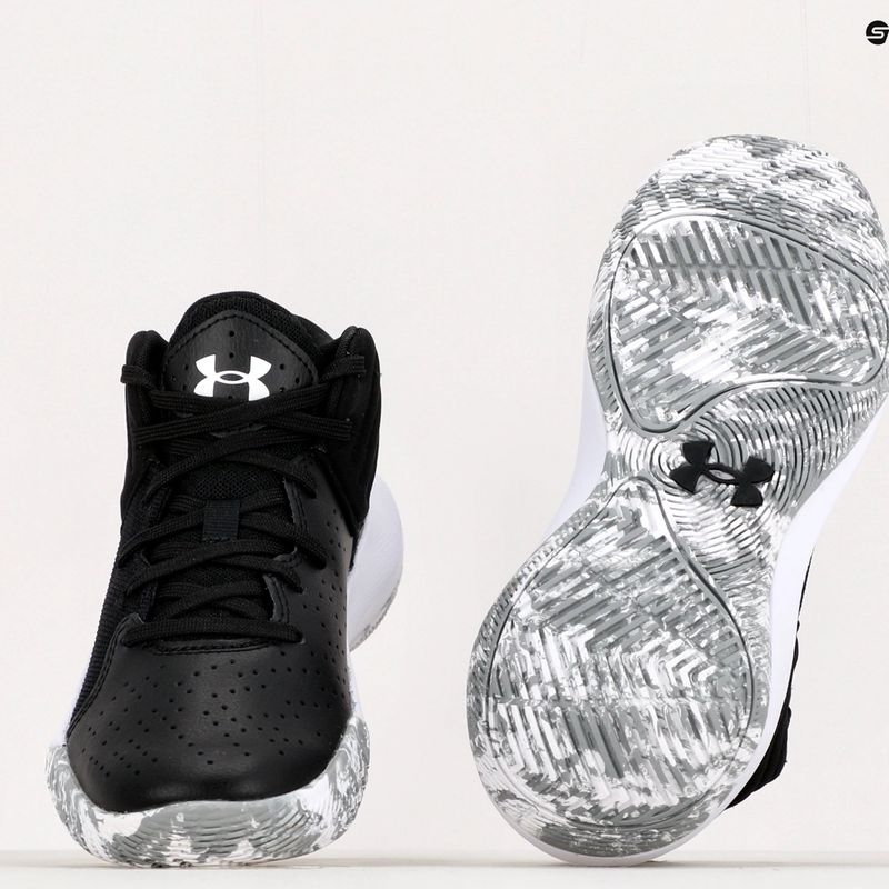 Detská basketbalová obuv Under Armour GS Jet '21 1 čierno-biela UAR-3247941-1-4.5 10