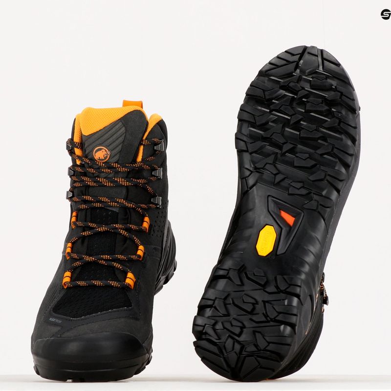 MAMMUT pánske trekové topánky Sapuen High GTX black 10