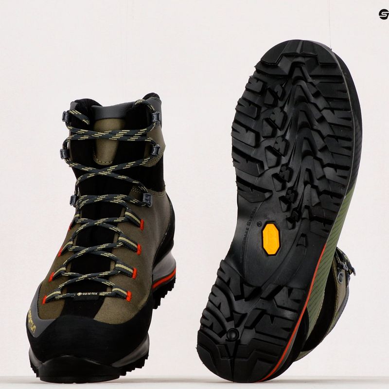 Pánske trekové topánky La Sportiva Trango TRK Leather GTX green 11Y810317 10