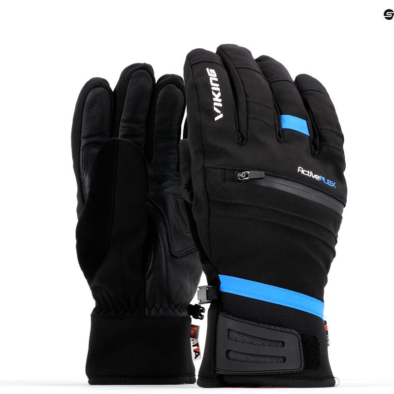 Pánske lyžiarske rukavice Viking Kuruk Ski blue 112161285 15 8
