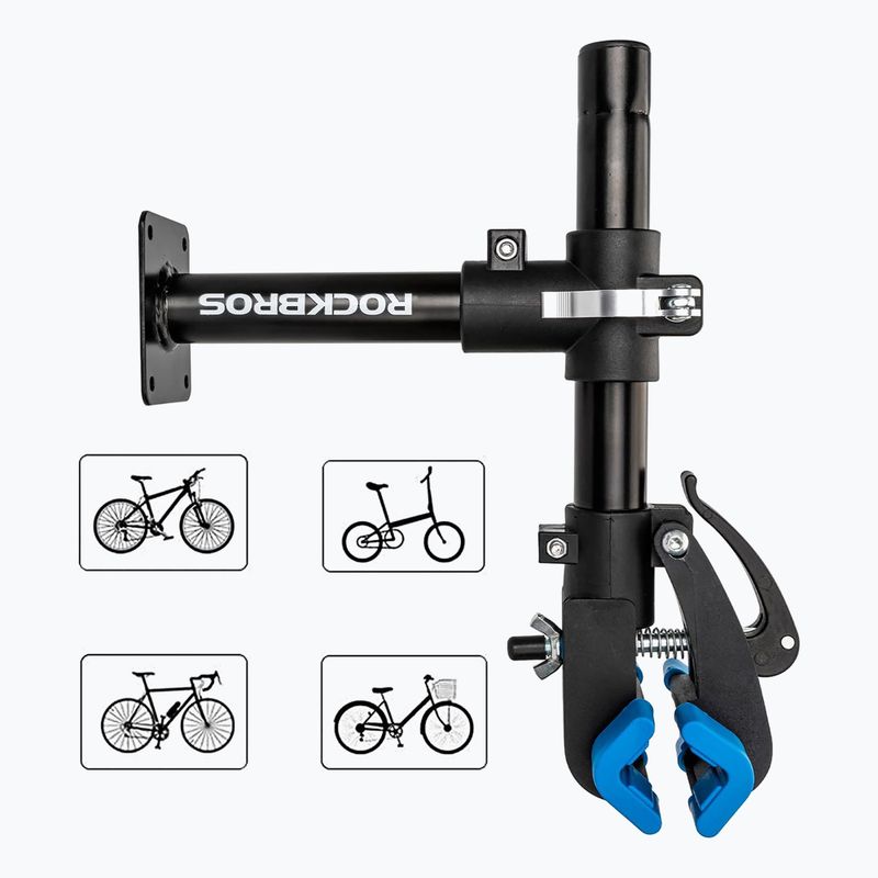 Servisný stojan na kolesá Rockbros 27210002001 black 4