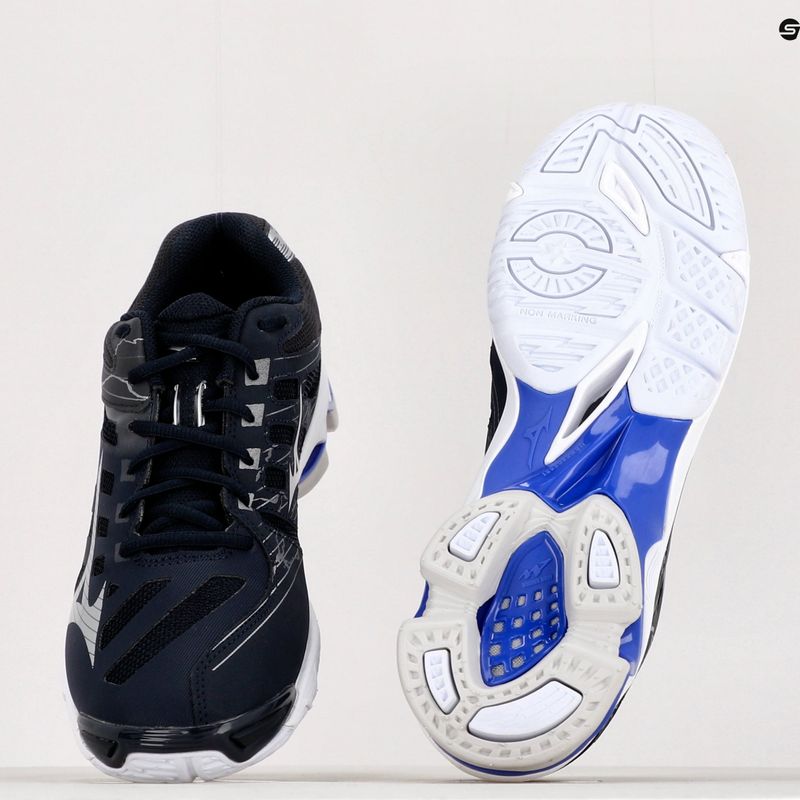 Pánska volejbalová obuv Mizuno Wave Voltage tmavomodrá V1GA2161 11