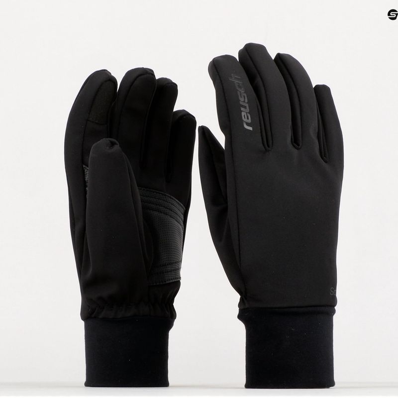 Lyžiarske rukavice Reusch Walk Touch-Tec čierne 48/5 9