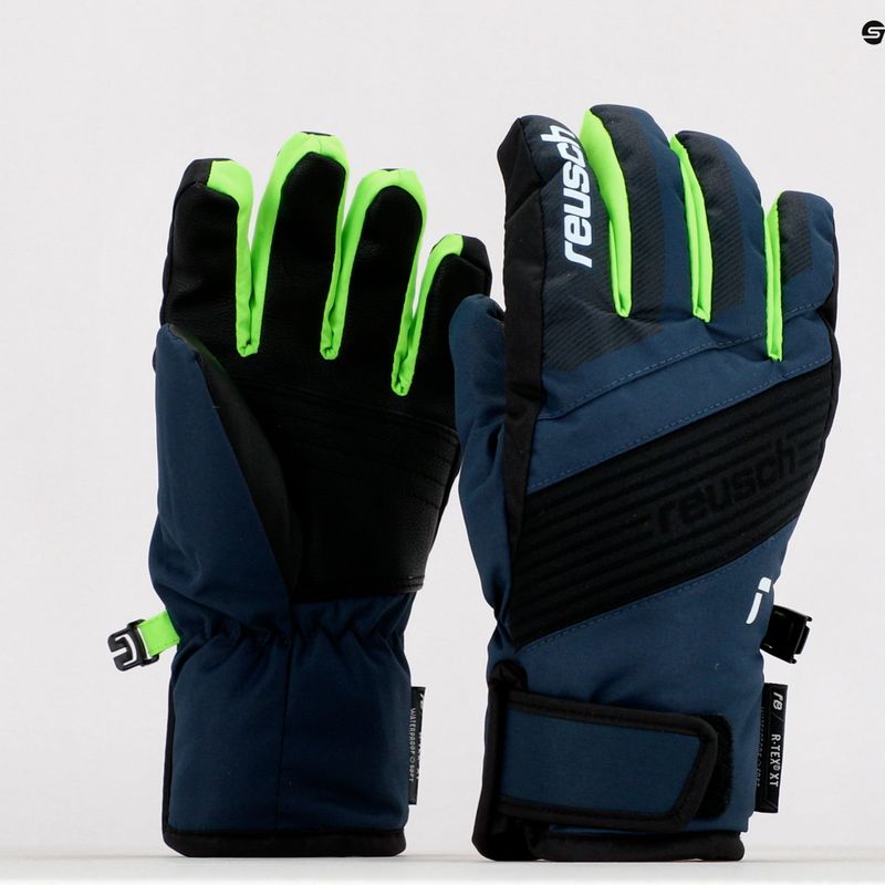 Detské lyžiarske rukavice Reusch Duke R-Tex XT navy blue/black 62/61/212 6