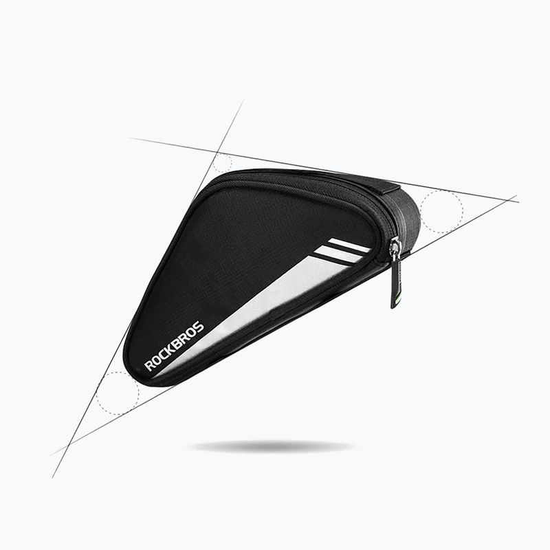 Taška na rám kolesa Rockbros B55-BK 0,7 l black 2