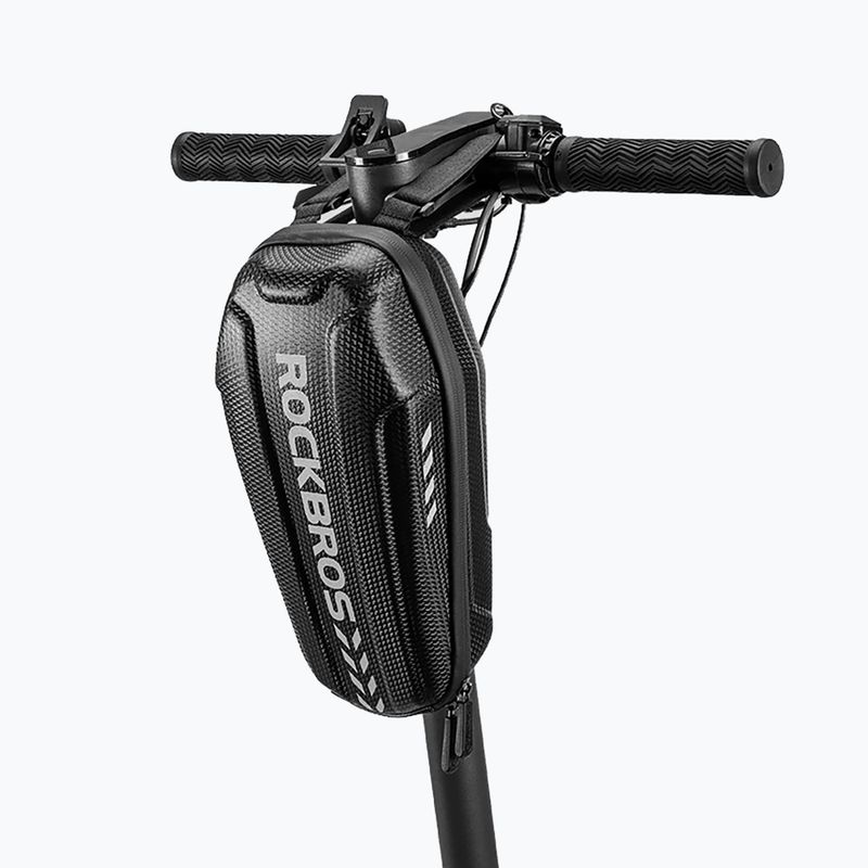 Rockbros B62-1 3 l čierna taška na rám bicykla 2