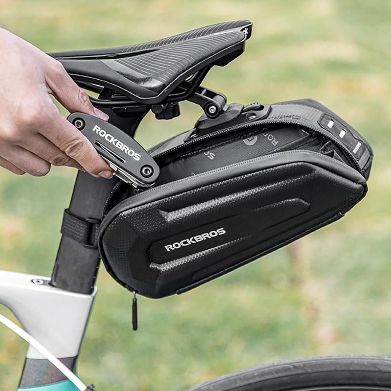 Podsedlová taška na bicykel Rockbros B69 1,8 l black 7
