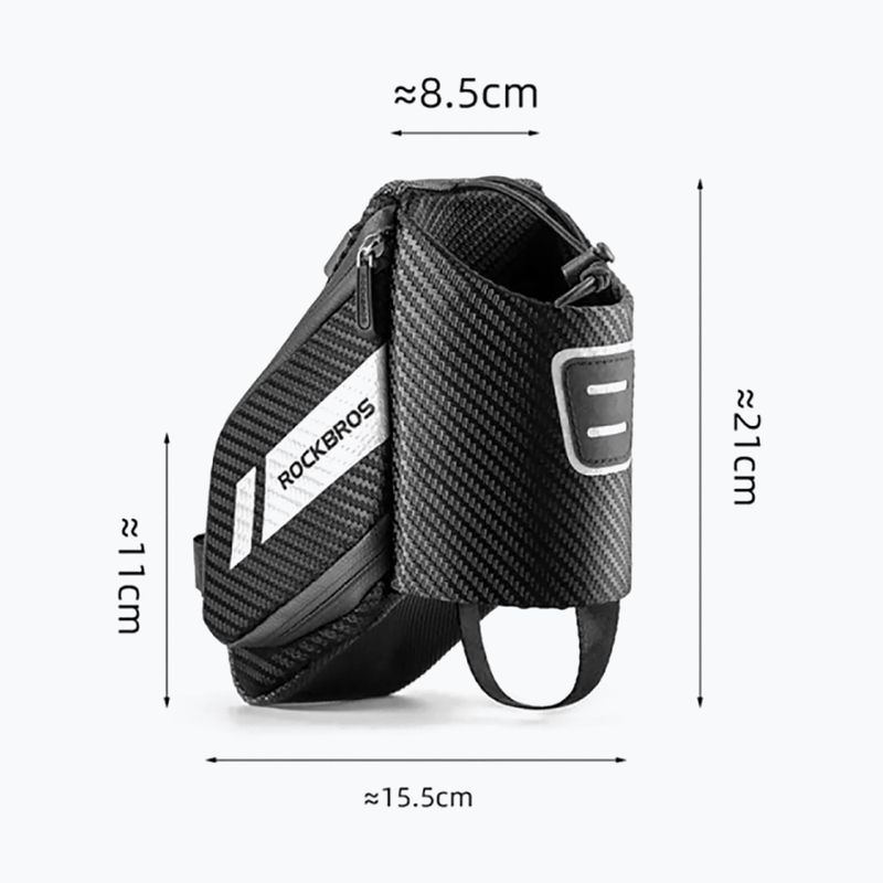 Cyklistická taška pod sedlo Rockbros C32 1,5 l čierna 2