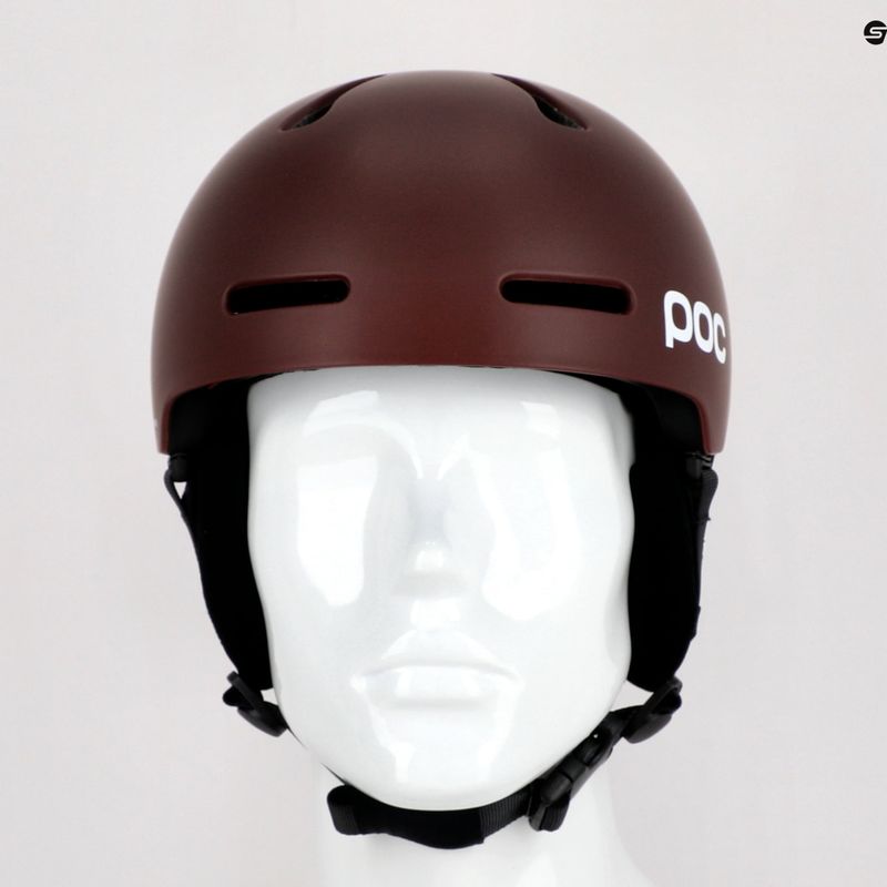 Lyžiarska prilba POC Fornix MIPS garnet red matt 9