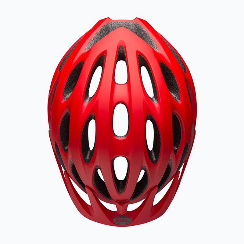 Cyklistická prilba Bell Tracker matte red 4