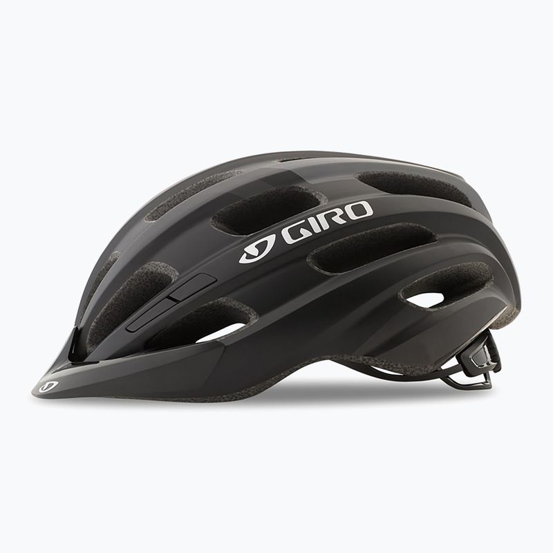 Matná čierna detská cyklistická prilba Giro Hale 2